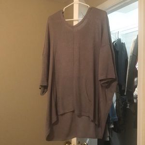 Hooded athletic tunic